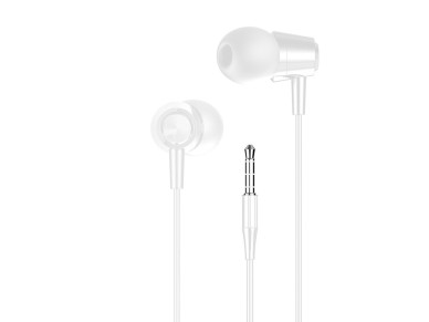Techancy Auricular In Ear com Fio 3.5mm TD8025 Estereo Confortavel Som Claro com Controlo em Linha p Techancy Auricular In Ear com Fio 3.5mm TD8025 Estereo Confortavel Som Claro com Controlo em Linha p
