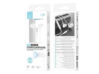 Techancy Auricular In Ear com Fio 3.5mm TD8025 Estereo Confortavel Som Claro com Controlo em Linha p Techancy Auricular In Ear com Fio 3.5mm TD8025 Estereo Confortavel Som Claro com Controlo em Linha p