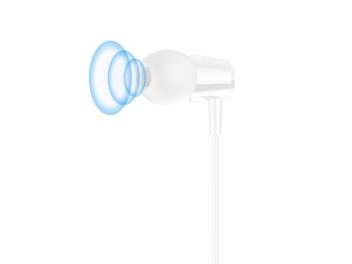 Techancy Auricular In Ear com Fio 3.5mm TD8025 Estereo Confortavel Som Claro com Controlo em Linha p Techancy Auricular In Ear com Fio 3.5mm TD8025 Estereo Confortavel Som Claro com Controlo em Linha p