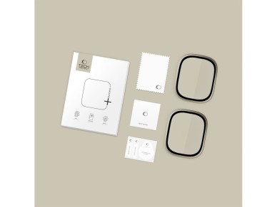 Anillo de cristal Tech-Protect (paquete de 2) para Apple Watch Ultra de 49 mm - Titanio
