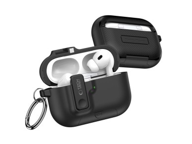 Capa Tech-Protect Slim Hook para AirPods Pro 3 - Preta