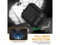Capa Tech-Protect Carbonox MagSafe para AirPods Pro - preta Capa Tech-Protect Carbonox MagSafe para AirPods Pro - preta