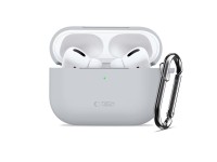 Tech-Protect Silicone Hook Case for AirPods Pro - Gray Tech-Protect Silicone Hook Case for AirPods Pro - Gray