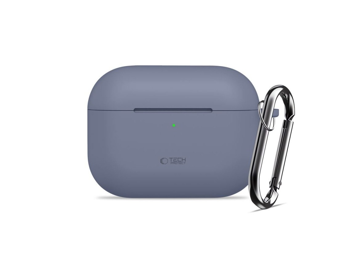 Tech-Protect Silicone Hook Case for AirPods Pro - Blue