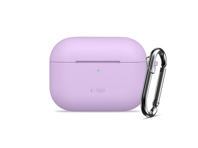 Tech-Protect Silicone Hook Case for AirPods Pro - Purple Tech-Protect Silicone Hook Case for AirPods Pro - Purple