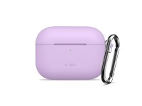 Tech-Protect Silicone Hook Case for AirPods Pro - Purple Tech-Protect Silicone Hook Case for AirPods Pro - Purple