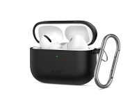 Tech-Protect Silicone Hook Case for AirPods Pro 3 - Black