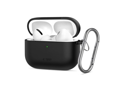Tech-Protect Silicone Hook Case for AirPods Pro 3 - Black Tech-Protect Silicone Hook Case for AirPods Pro 3 - Black