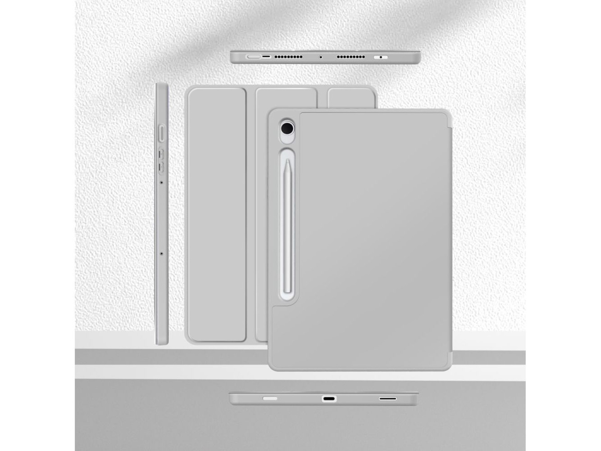 Funda Tech-Protect SmartCase con lápiz para Samsung Galaxy Tab S9 11.0 / S9 FE / S10 FE / S10 Lite 1
