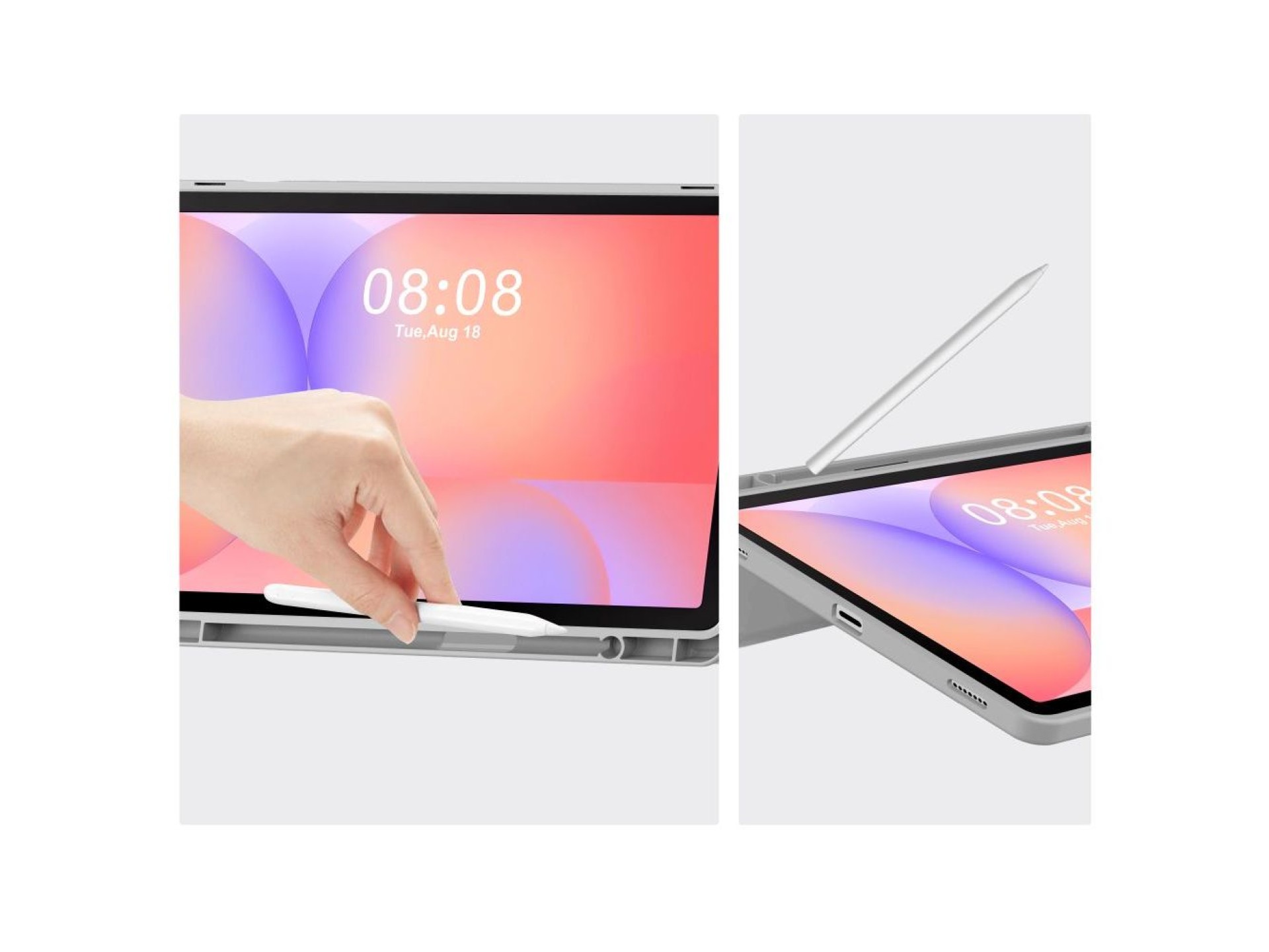 Funda Tech-Protect SmartCase con lápiz para Samsung Galaxy Tab S9 11.0 / S9 FE / S10 FE / S10 Lite 1