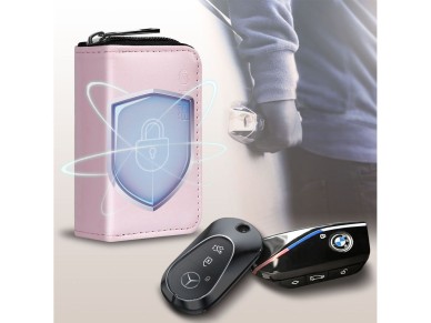 Tech-Protect KLR300 RFID Blocking Car Key Case - Pink