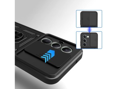 Tech-Protect CamShield Pro Case for Xiaomi Redmi 15 4G / 5G - Black Tech-Protect CamShield Pro Case for Xiaomi Redmi 15 4G / 5G - Black