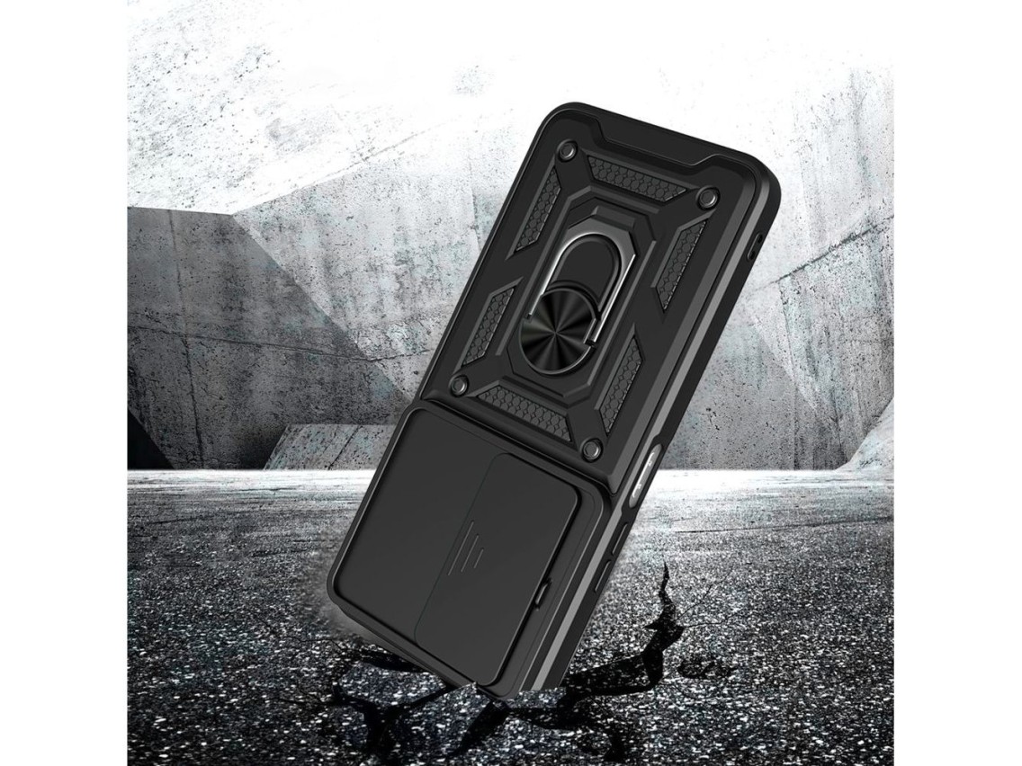 Capa Tech-Protect CamShield Pro para Xiaomi Redmi 15 4G/5G - Preta