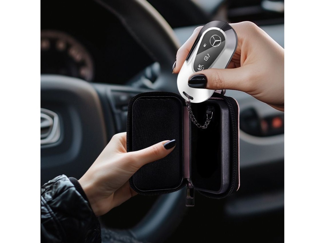 Tech-Protect KLR300 RFID Blocking Car Key Case - Pink