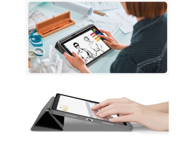 Capa Tech-Protect SC Pen Canvas para iPad 10.9� 2022 / iPad 11� 2025 - Cinza
