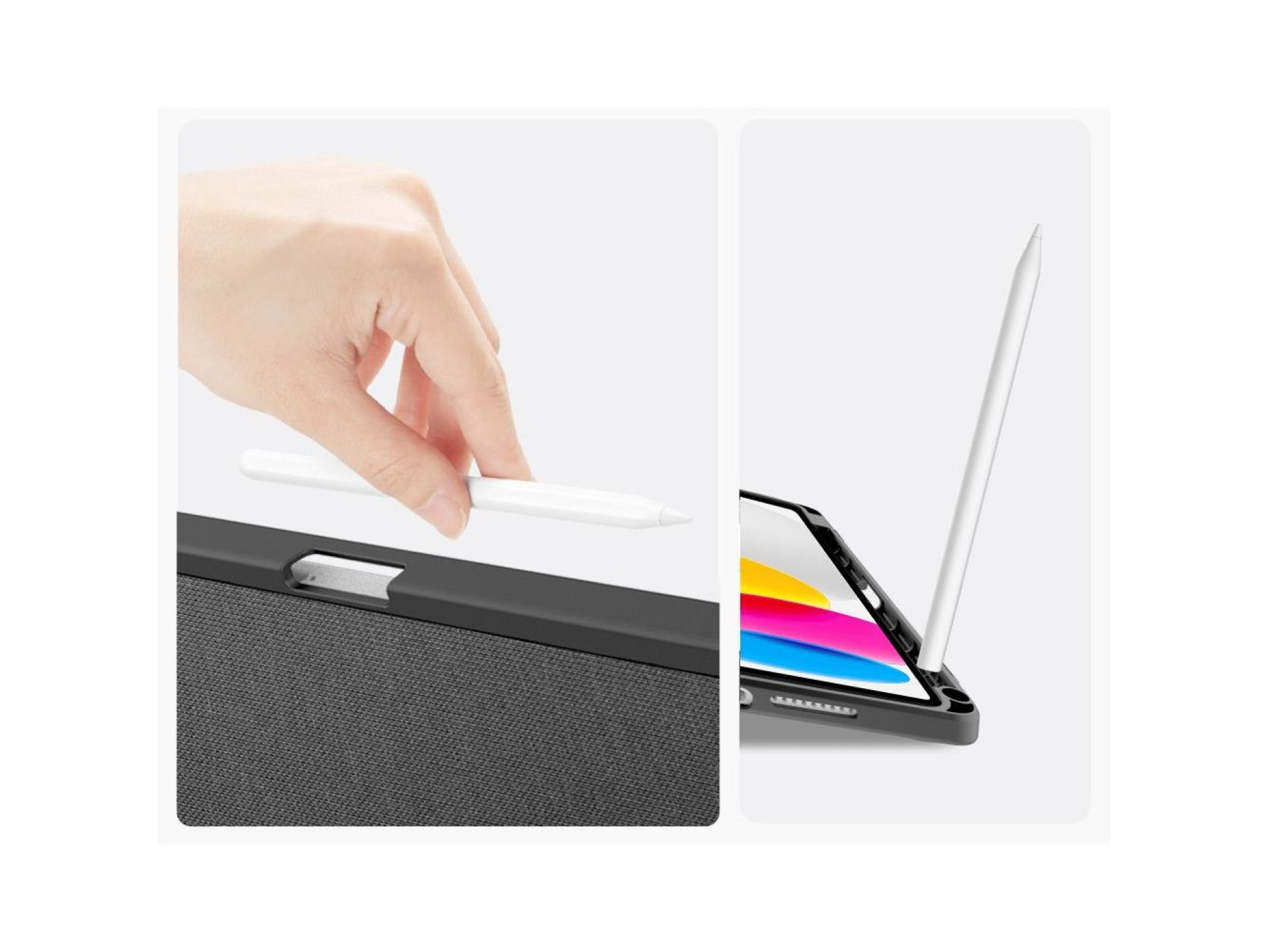 Funda Tech-Protect SC Pen Canvas para iPad 10.9” 2022 / iPad 11” 2025 - Gris