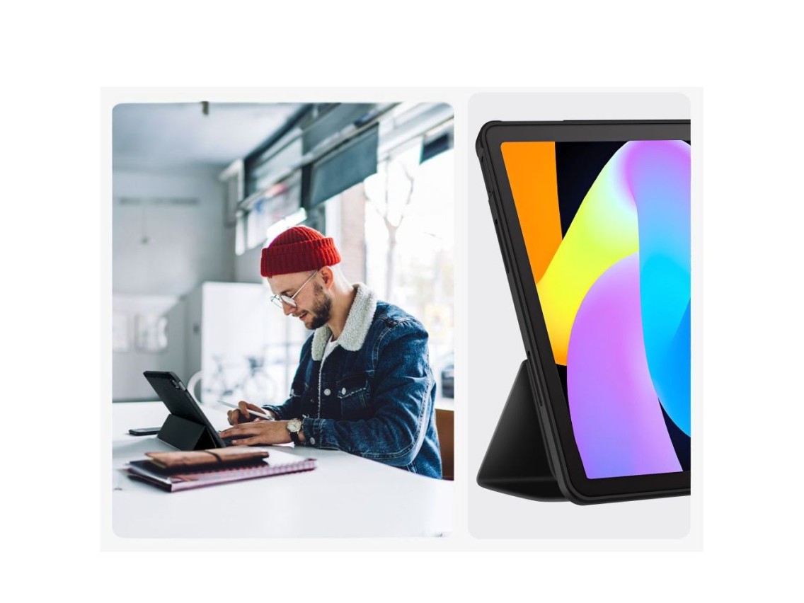 Tech-Protect SmartCase Pen Case for Lenovo Idea Tab 11.0 TB-336 - Black