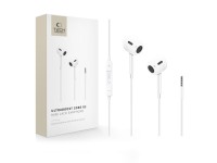 Fones de ouvido Tech-Protect Ultraboost Core G2 Mini Jack - Branco