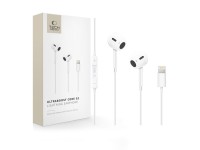 Fones de ouvido Tech-Protect Ultraboost Core G2 Lightning - Branco