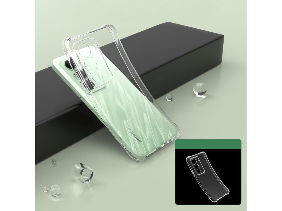 Capa Tech-Protect FlexAir para Xiaomi Redmi 15 4G/5G - Transparente