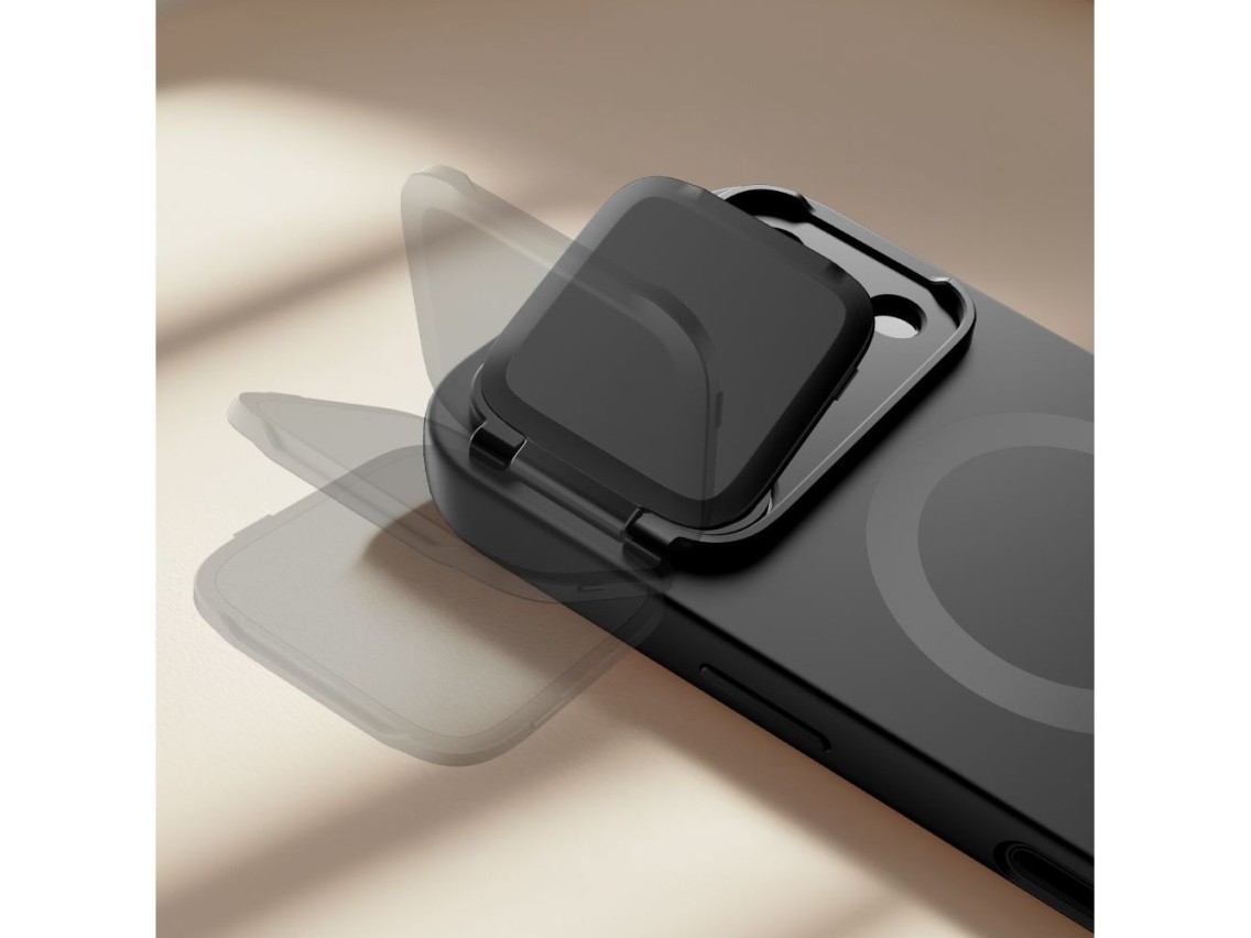Capa Tech-Protect Kevlar Aura MagSafe para iPhone 17 Pro Max - Preta