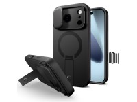 Capa Tech-Protect Kevlar Aura MagSafe para iPhone 17 Pro Max - Preta Capa Tech-Protect Kevlar Aura MagSafe para iPhone 17 Pro Max - Preta