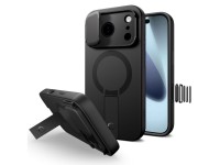 Tech-Protect Kevlar Aura MagSafe Case for iPhone 17 Pro - Black Tech-Protect Kevlar Aura MagSafe Case for iPhone 17 Pro - Black
