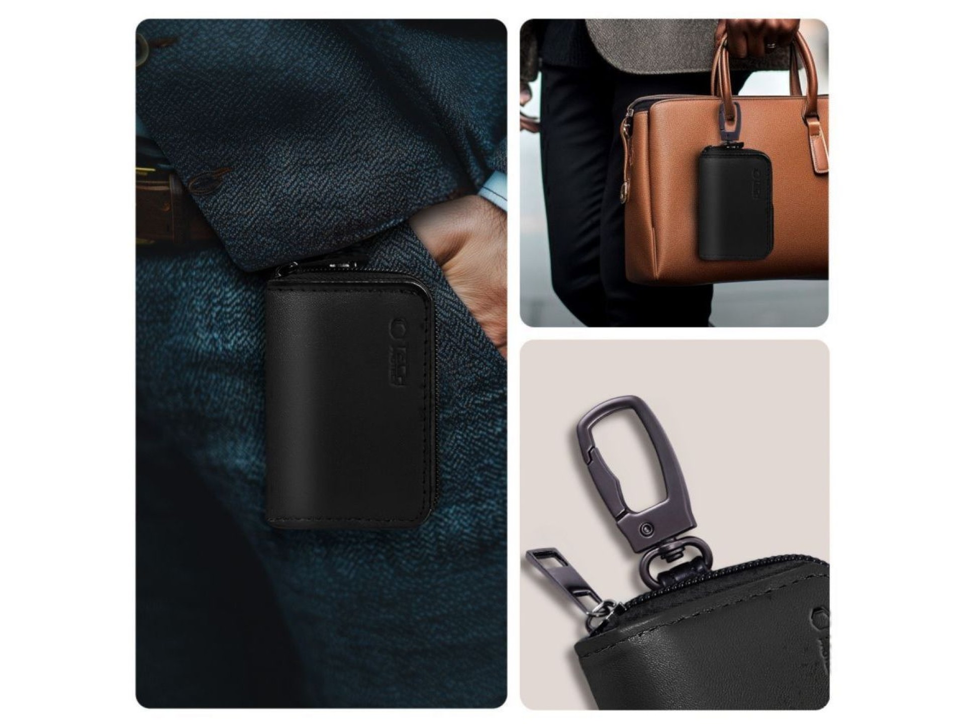 Tech-Protect KLR300 RFID Blocking Car Key Case - Black