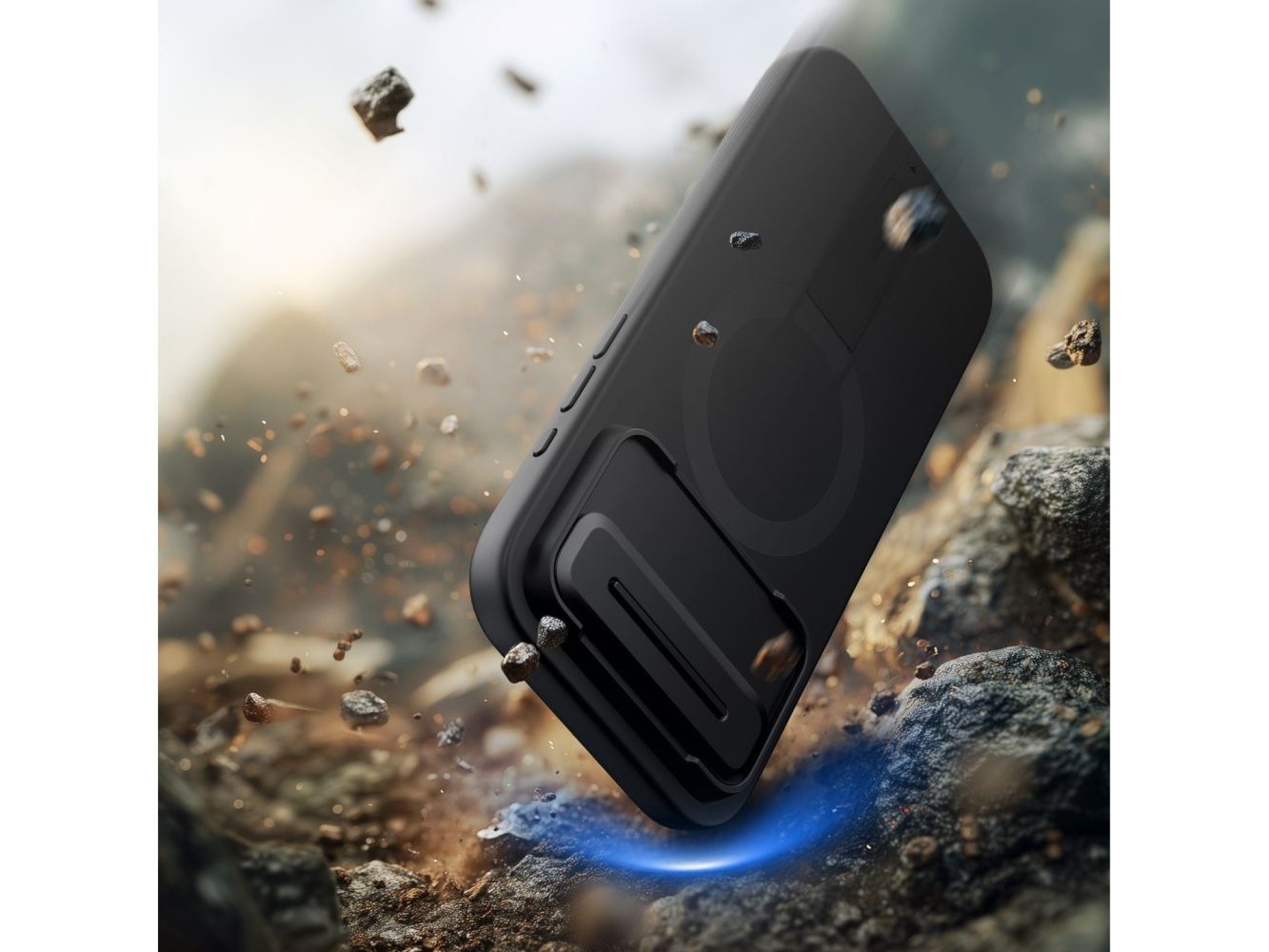 Tech-Protect Kevlar Aura MagSafe Case for iPhone Air - Black