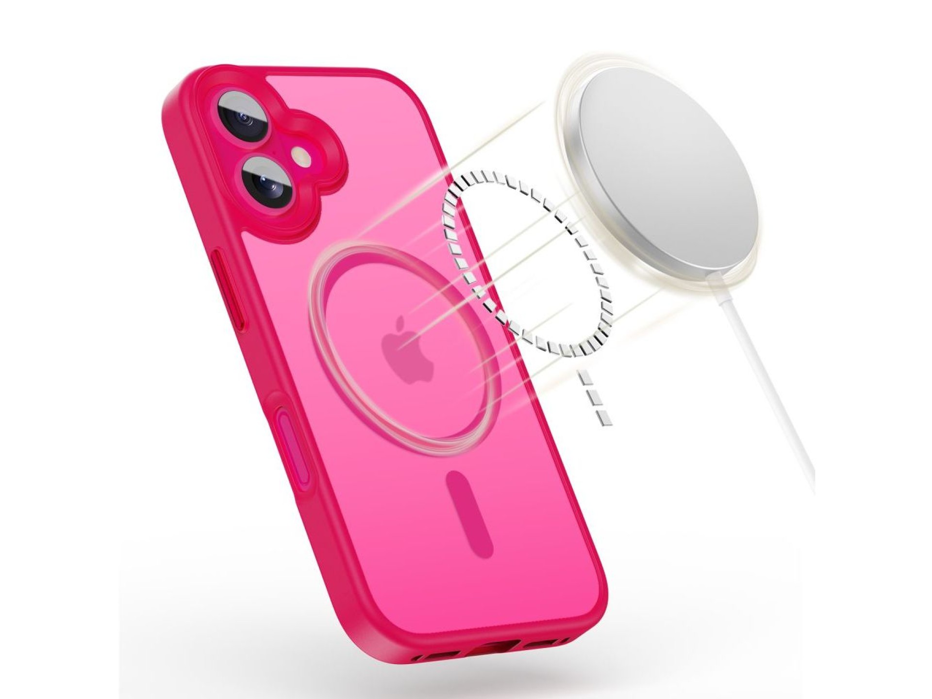 Tech-Protect MagMat MagSafe Case for iPhone 16 - Pink