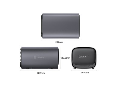 ORICO NAS MetaBox Pro Home array de discos em rede - cinza