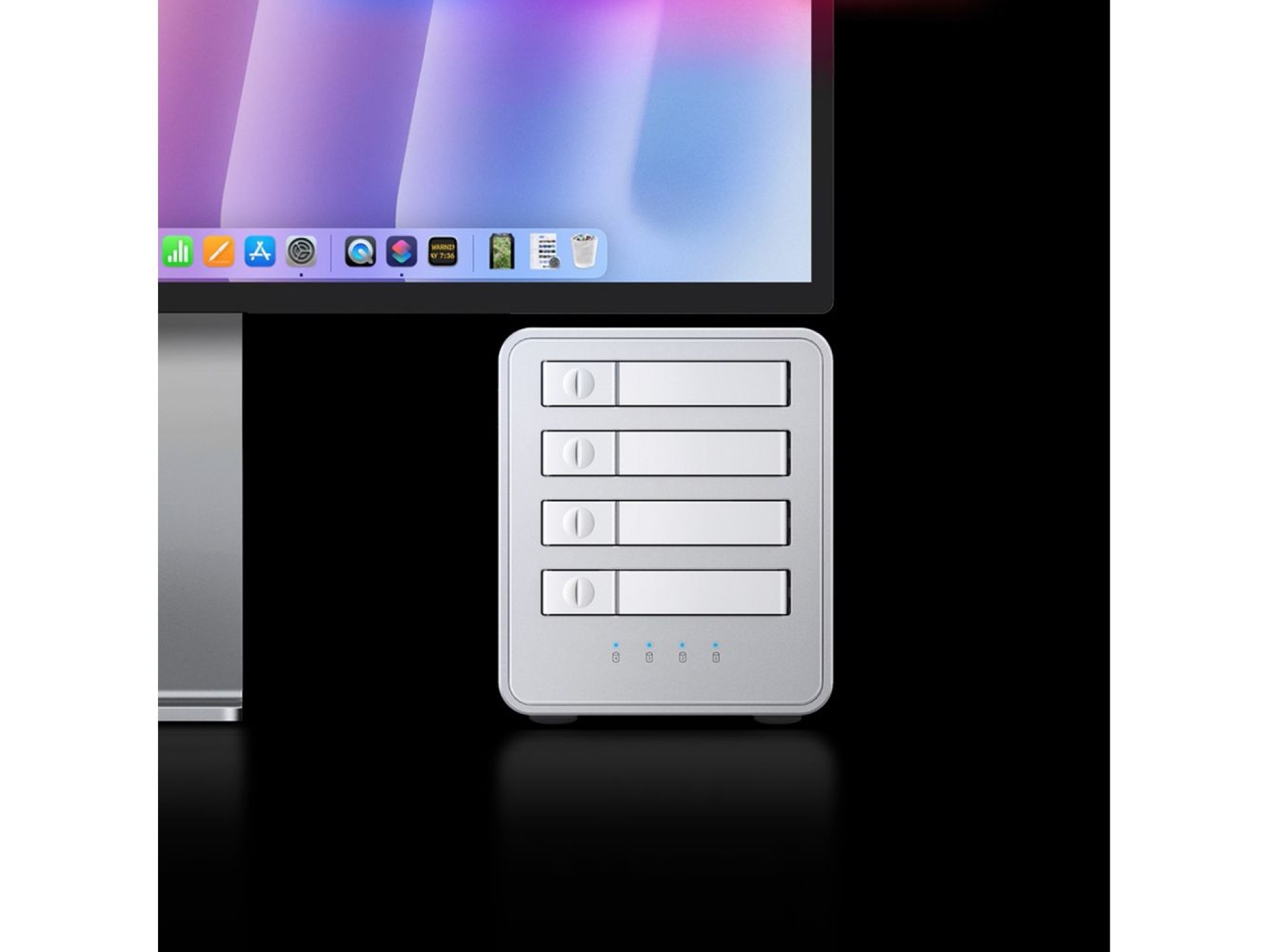 Orico 8848U4 DAS Series 4-Bay M.2 NVMe SSD Disk Array - White