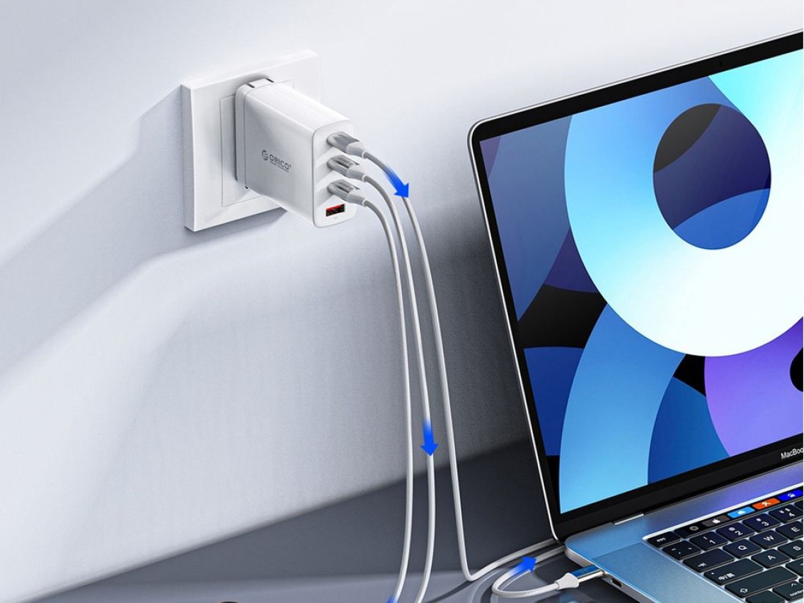 Orico CDX 100W 5A Power Delivery USB-C - Cabo USB-C de 1m - Branco