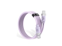 Orico CDX 60W 3A Power Delivery USB-C - Cable USB-C de 1 m - Morado Orico CDX 60W 3A Power Delivery USB-C - Cable USB-C de 1 m - Morado
