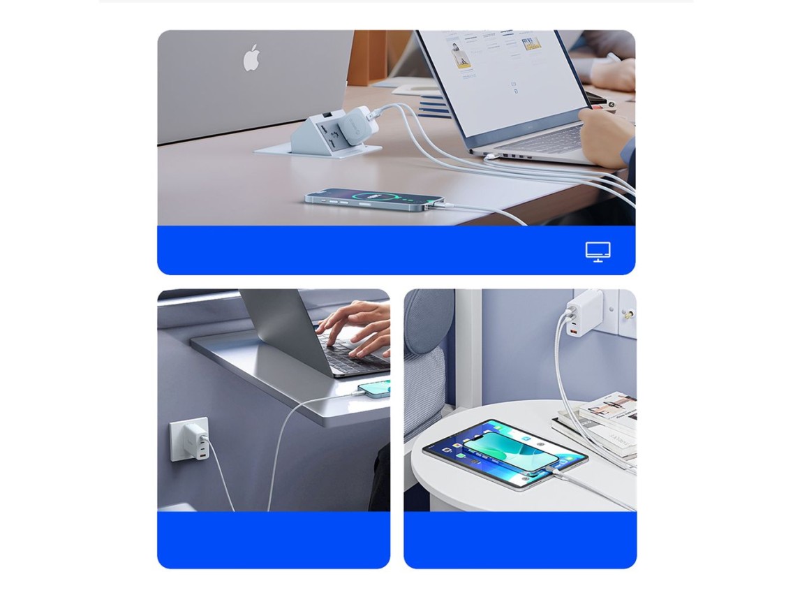 Orico CDX 100W 5A Power Delivery USB-C - Cabo USB-C de 1m - Branco