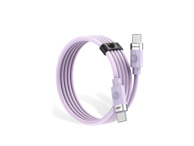 Orico CDX 60W 3A Power Delivery USB-C - Cable USB-C de 1 m - Morado Orico CDX 60W 3A Power Delivery USB-C - Cable USB-C de 1 m - Morado