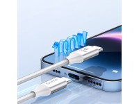 Orico CDX 100W 5A Power Delivery USB-C - Cabo USB-C de 1m - Branco Orico CDX 100W 5A Power Delivery USB-C - Cabo USB-C de 1m - Branco