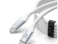 Orico CDX 100W 5A Power Delivery USB-C - Cabo USB-C de 1m - Branco