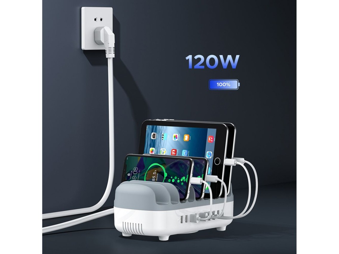 Orico DUK-10P-V1 Smart Charging Station 10 x USB-A - White