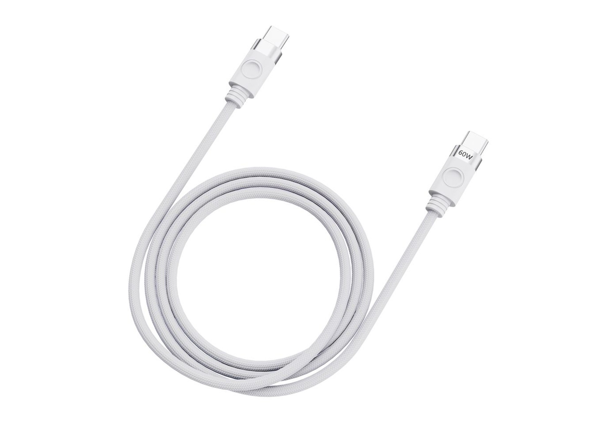 Orico CDX 60W 3A Power Delivery USB-C - Cable USB-C de 1 m - Blanco