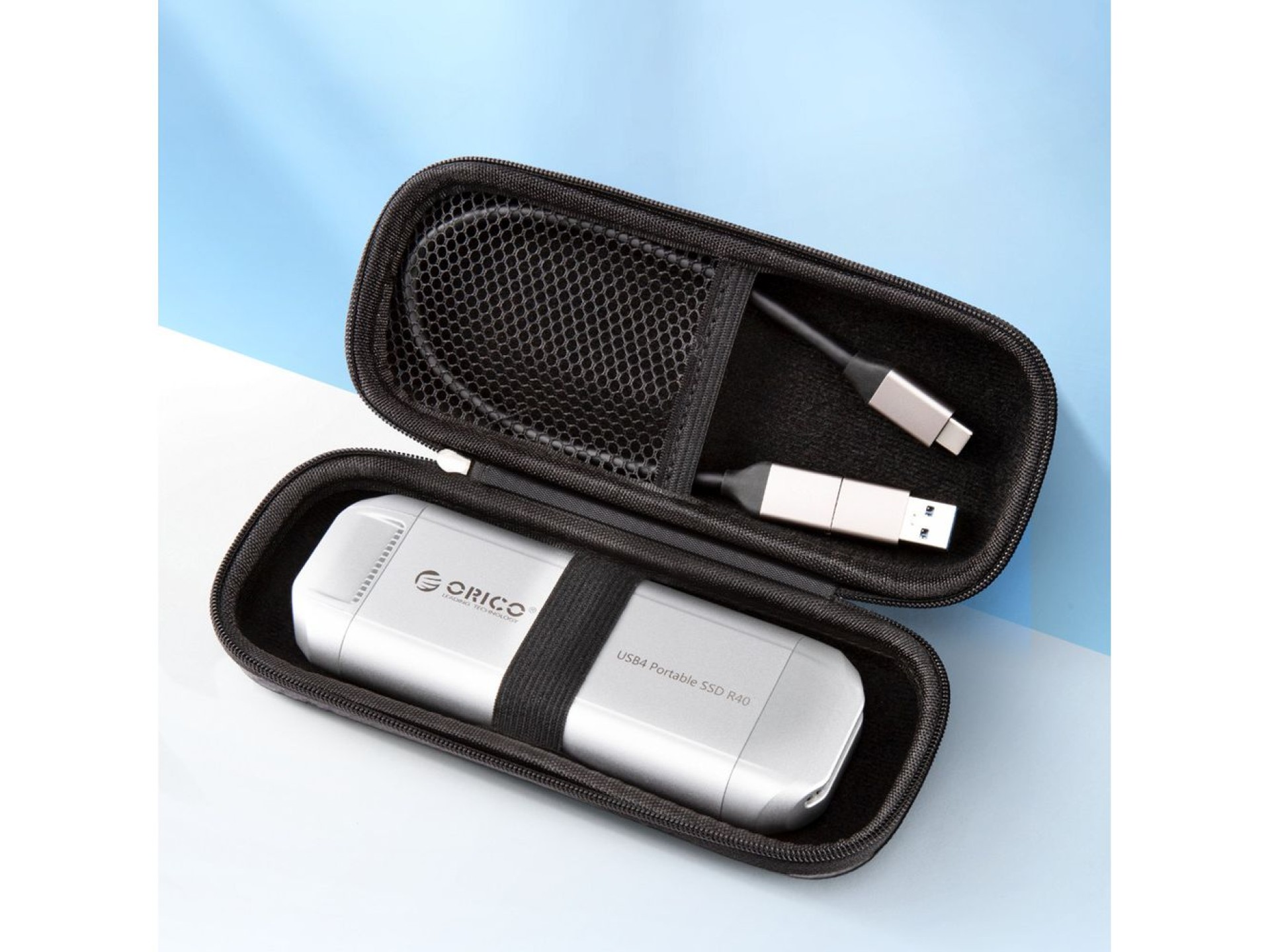 Funda protectora Orico M2PH04 para unidad M.2 2280 - Negra