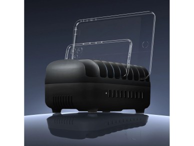 Estaci�n de carga inteligente Orico DUK-10P-V1 con 10 puertos USB-A - Negra