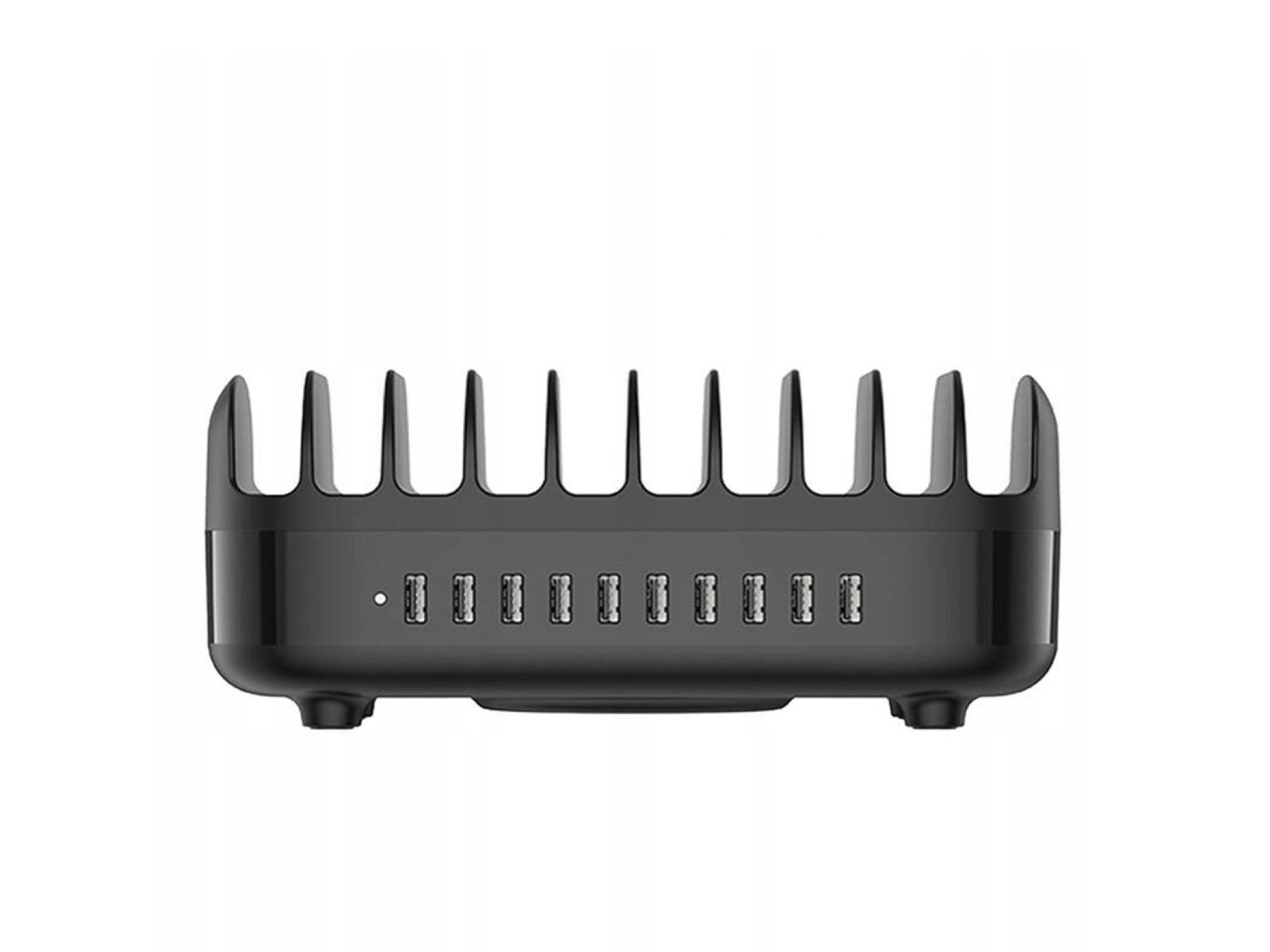 Estación de carga inteligente Orico DUK-10P-V1 con 10 puertos USB-A - Negra