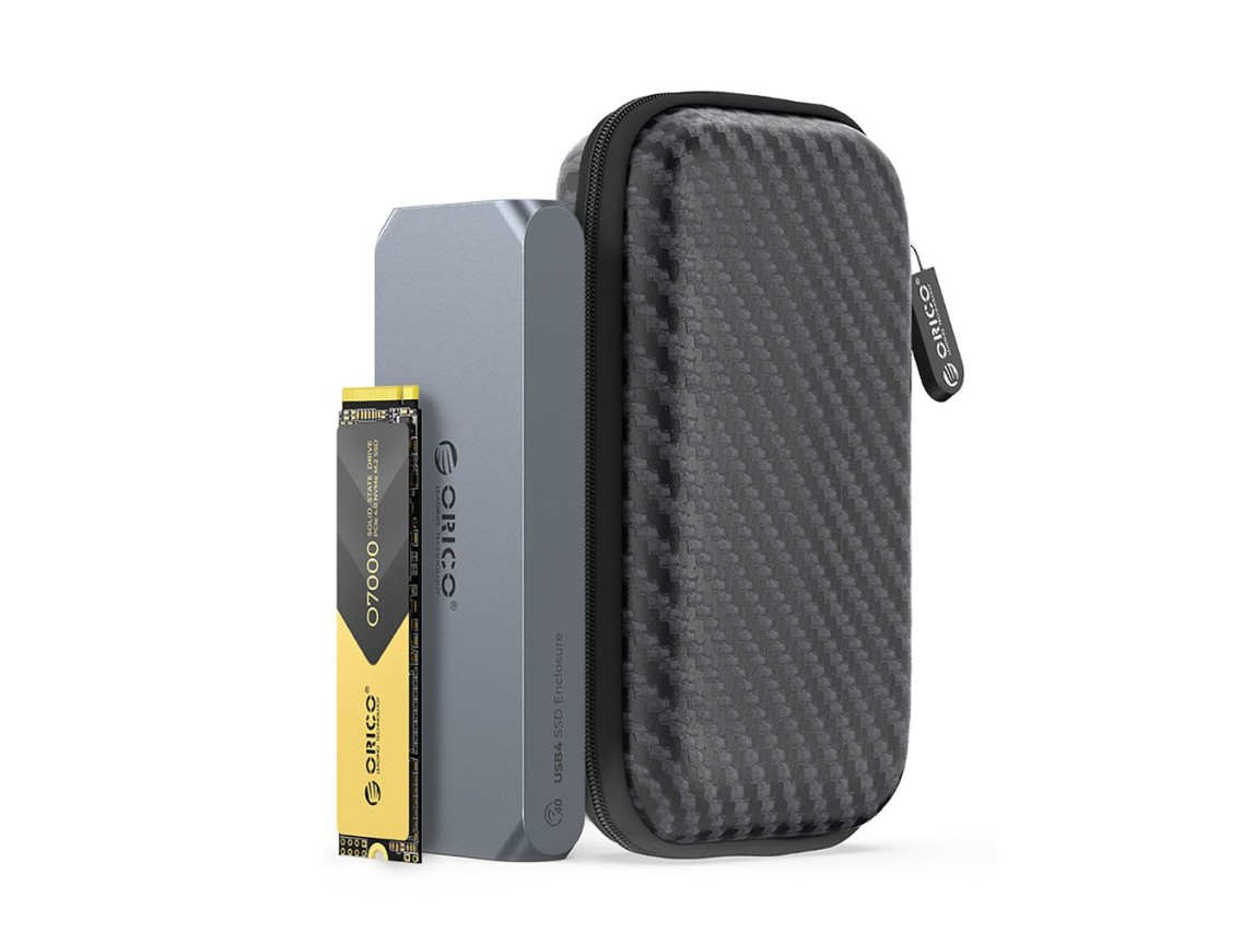 Funda protectora Orico M2PH04 para unidad M.2 2280 - Negra