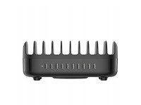 Estación de carga inteligente Orico DUK-10P-V1 con 10 puertos USB-A - Negra Estación de carga inteligente Orico DUK-10P-V1 con 10 puertos USB-A - Negra