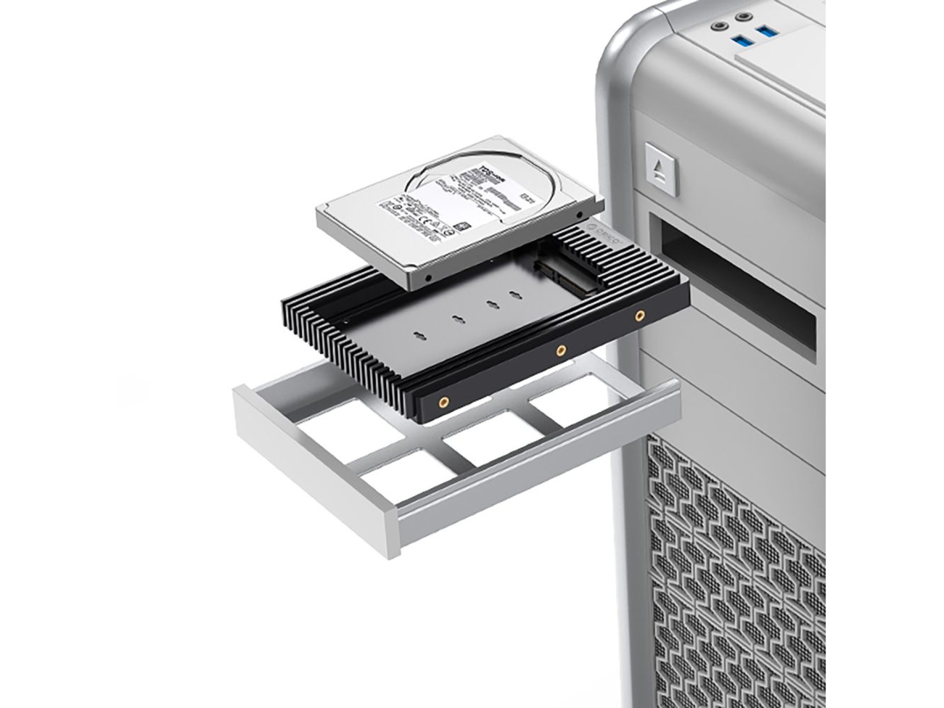 Adaptador de unidad Orico D2SS-6G, convertidor de 2,5