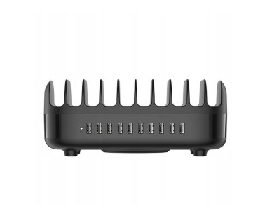 Estaci�n de carga inteligente Orico DUK-10P-V1 con 10 puertos USB-A - Negra