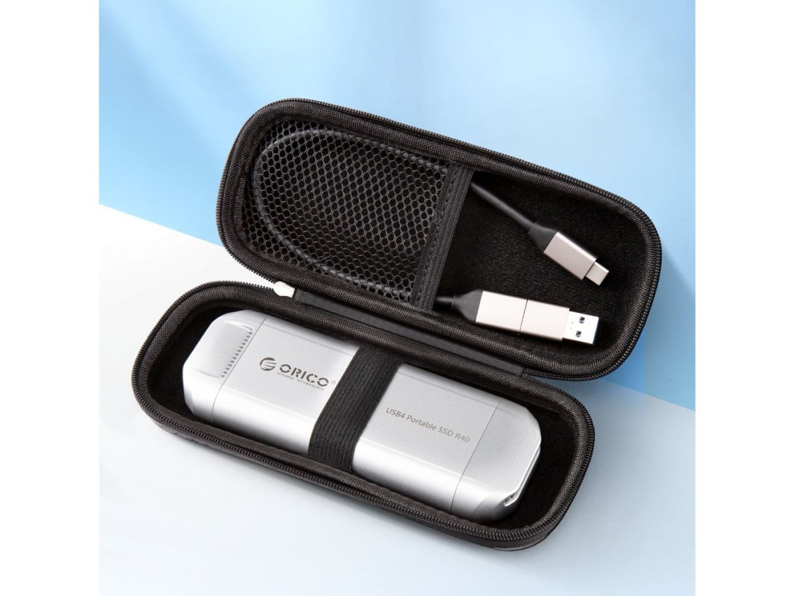 Funda protectora Orico M2PH04 para unidad M.2 2280 - Negra
