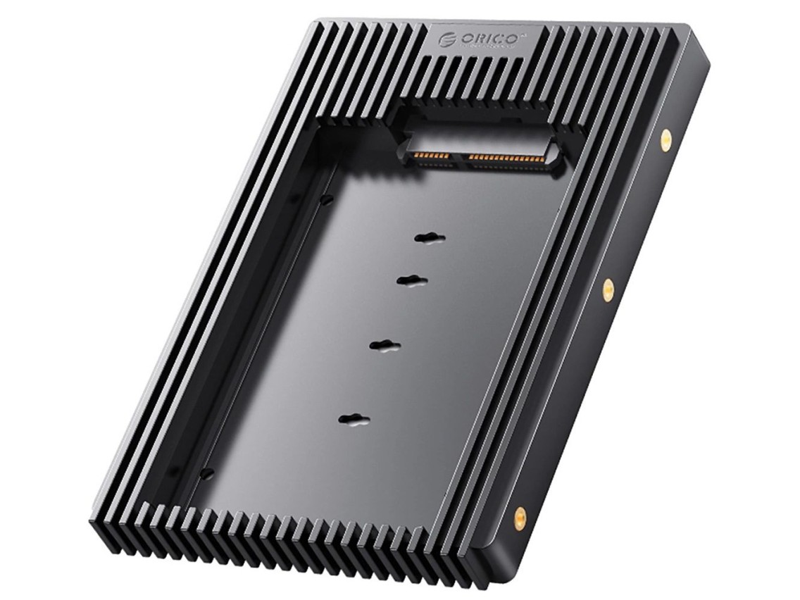 Adaptador de unidad Orico D2SS-6G, convertidor de 2,5" a 3,5" - Negro