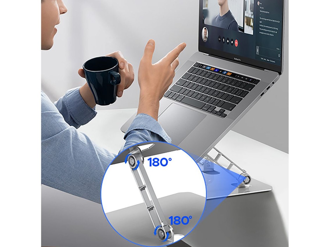 Suporte para laptop Orico LST02I - Prata